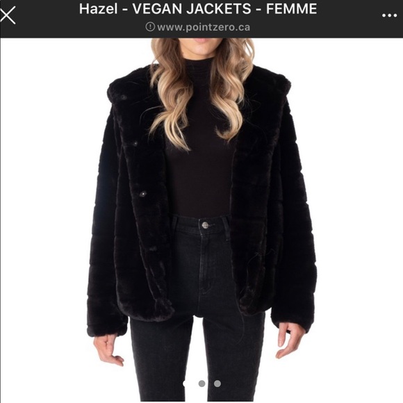 Chic Vegan Fur Jacket - Picture 1 of 3